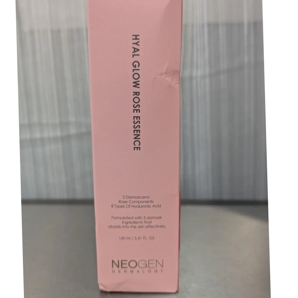 Neogen Dermalogy Hyal Glow Rose Essence 160ml 5.41oz Hydrating K-Beauty Toner